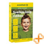 ACONITUM Sveikas Kaip Ridikas Food Supplement For Kids 3y+ 20 Chewable Tablets