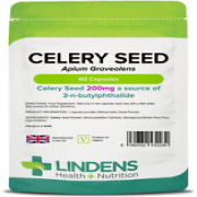 Lindens Celery Seed 200mg Capsules All Natural Whole Herb Apium Graveolens
