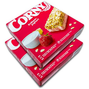 2 er Pack Corny Erdbeer-Joghurt 2 x 150 g (12 Riegel a 25 g)