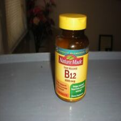 Nature Made Vitamin B12 1000mg Time Release Tablets - 160 Count  04/24