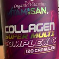 Collagen Super Multi Complex C Organic Vitamis 120 Capasules