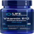 Life Extension Vitamin B12 Methylcobalamin 500 mcg 100 Vegetarian Lozenges