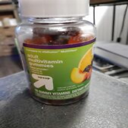 Up & Up Adults' Multivitamin Gummies 70 Count Exp 04/2024, Free Shipping