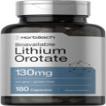 Lithium Orotate 130mg | 180 Capsules | 5mg Elemental Lithium | by Horbaach