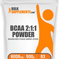 BCAA 2:1:1 Powder - Branched Chain Amino Acids - BCAA Powder - Bcaas Amino Acids