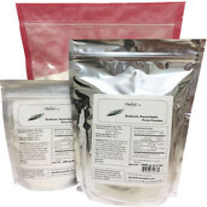 NuSci pure Sodium Ascorbate Buffered Ascorbic Acid Powder 100g (3.52 oz)