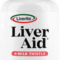 Liverite Liver Aid With Milk Thistle 150 Capsules Liver Support Liver Cleanse