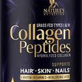Collagen Peptides Powder, Hydrolyzed Collagen Powder, Hair, Skin, Nail Support