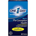 One A Day Mens Pre-Conception Health Multivitamin to Support Healthy Sperm
