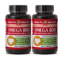 weight loss supplements - OMEGA 8060 - omega 3 nordic naturals - 2 Bottles 120