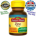 Nature Made Zinc 30mg,100 Tabs Immune Support (Exp:03/24) (Ship same/next day)