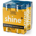 Shine Naturally Zero Sugar Blueberry Lemonade Energy Drink Cans 250ml X 4 Pack