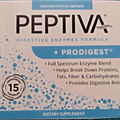 PEPTIVA Digestive Enzymes Formula Prodigest dietary supplement 15 count