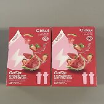 Cirkul flavor cartridges Strawberry Watermelon 2-pack, 4 total