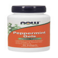 NOW Foods Peppermint Gels, 90 Softgels Exp 04/2024