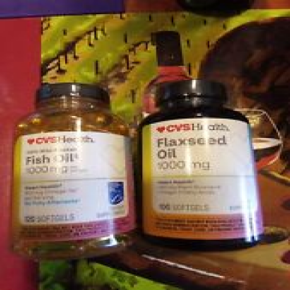 Fish Oil And Flaseed Oil lot sealed #2