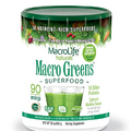 MacroLife Naturals Macro Greens Powder 38 Superfood Probiotic Antioxidant Enzyme & Herbal Supplement Immunity Energy Cleanse - Non-GMO Vegan Gluten-Free Dairy-Free - 30oz (90 Servings)