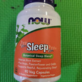 Now Foods Sleep Botanical Sleep Blend 90 Veg Capsules exp-10/2024