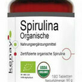 Organisches Spirulina 500 mg (180 Tabletten) - Nahrungsergänzungsmittel
