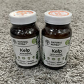 2 Bottles - Natural Nutra Kelp with Iodine 250 Vegan Tablets Exp 12/24