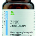 Zinc - Zinc Gluconate 15 mg (150%) Vege Life Light® 60 Capsules