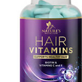 Hair Gummies 5000mcg Hair Gummy Vitamins for Faster, Stronger, Hair Growth