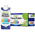 Orgain Grass Fed Clean Protein Shake, Vanilla Bean - Meal Replacement, Ready to
