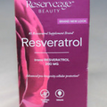 Reserveage Resveratrol Supplement Trans-Resveratrol 250mg 120 Veg Capsules 3/25+