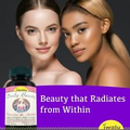 Complejo de vitamina B biotina cabello piel y uñas Palmetto Vitaminas Mujeres