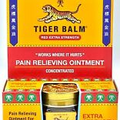 Tiger Balm Pain Relieving Ointment Red Extra Strength Concentrated 0.63 oz.