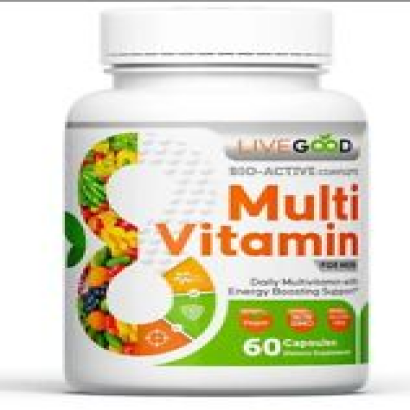 (1)Bottle Bio-Active Complete Multi-Vitamin For Men 60 Capsules
