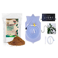 Foret's Premium Health Coffee for Detoxing + Foret Enema Kit Non-Toxic Silicone Tip, Bag & Eco Detox Gift