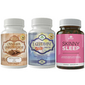 Cinnamon Bark Skinny Sleep Weight Loss L-Glutamine Muscle Mass Dietary Capsules