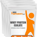 BULKSUPPLEMENTS.COM Hydrolyzed Whey Protein Isolate - Plain Protein Powder - Whey Protein Powder Unflavored - Whey Isolate - Whey Powder - Isolate Protein Powder (5 Kilograms - 11 lbs)