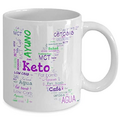 Taza de café: Soy Keto 11oz Mug/White
