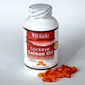 Wild Sockeye Salmon Fish Oil Capsules