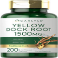 Carlyle Yellow Dock Root Capsules 1500Mg High Potency Formula Traditional Herb