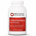 Protocol L-Glutamine 5g Powder - Immune Support, Nitrogen Balance, Gut & Brain Health - Amino Acids Supplement - L-Glutamine Powder - Kosher - 1 lb - 91 Servings