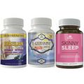 Skinny Sleep Weight Loss Belly Fat Burner L-Glutamine Muscle Mass Supplements