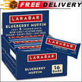 Larabar Bluberry Muffin, Gluten Free Vegan Kosher Fruit & Nut Bar, 1.6 oz, 16 ct