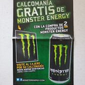 Calcomania Gratis Monster Energy Drink Decal Sticker Advertisement 4"×6"