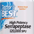 High Potency Serrapeptase, Non-Gmo, Gluten Free, Vegan, Supports Healthy Sinuses