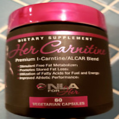 NLA for Her - Her Carnitine Premium L-Carntine/ALCAR Blend 60 Veg Caps - 10/2024