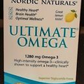 Nordic Naturals Ultimate Omega 1280 MG Omega-3 60 Softgels