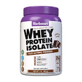 Bluebonnet Nutrition Whey Protein Isolate Powder, Whey From Grass Fed Cows, 26g of Protein, No Sugar Added, Gluten Free, Soy free, kosher Dairy, 1 Lb, 14 Servings, Chocolate Flavor