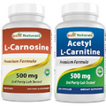 Best Naturals L-Carnosine 500 mg & Acetyl L-Carnitine 500 Mg