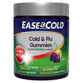 EASEaCOLD Cold & Flu Gummies 40 Pastilles Relieves Sore Throat Clears Nose
