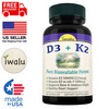 Vitamin K2 (Mk7) With D3 5000 Iu Supplement, Bioperine Capsules, Immune Health