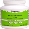 Vitacost Melatonin 5mg Healthy Sleep Support - 100 Tablets - Exp. 10/2033
