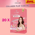 20X CHAME' Hydrolyzed Collagen Tripeptide Plus Anti-Wrinkle 10,000mg Vitamin C&E